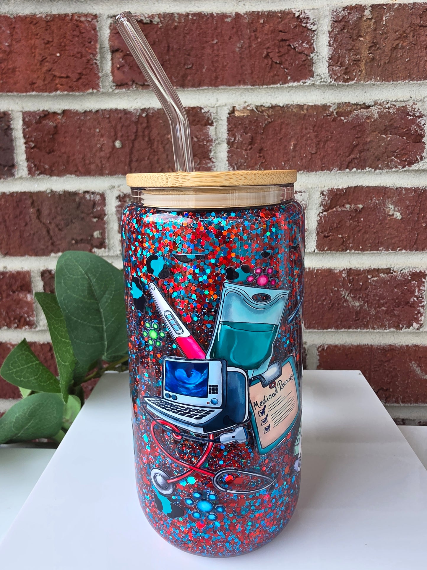 Nurse Too Snow Globe