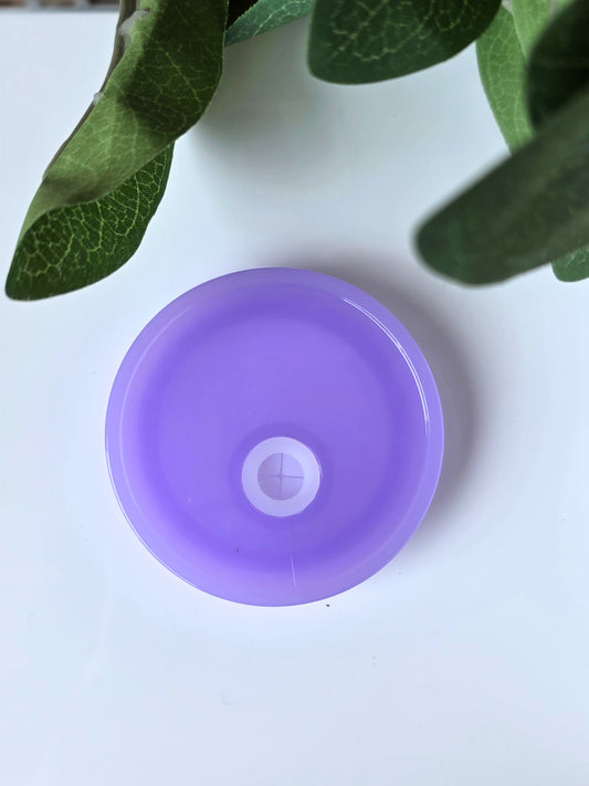 Purple Acrylic Can Top