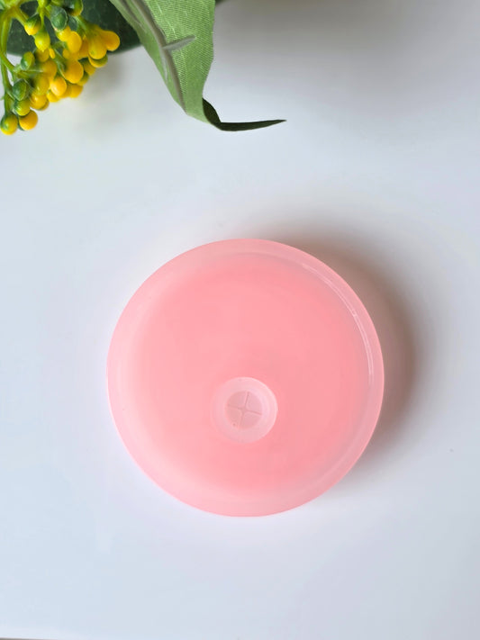 Pink Acrylic Can Top