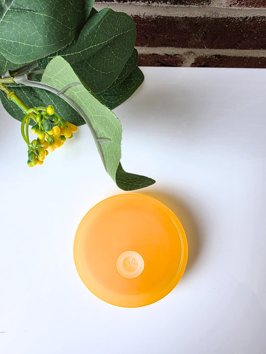 Yellow Acrylic Can Top