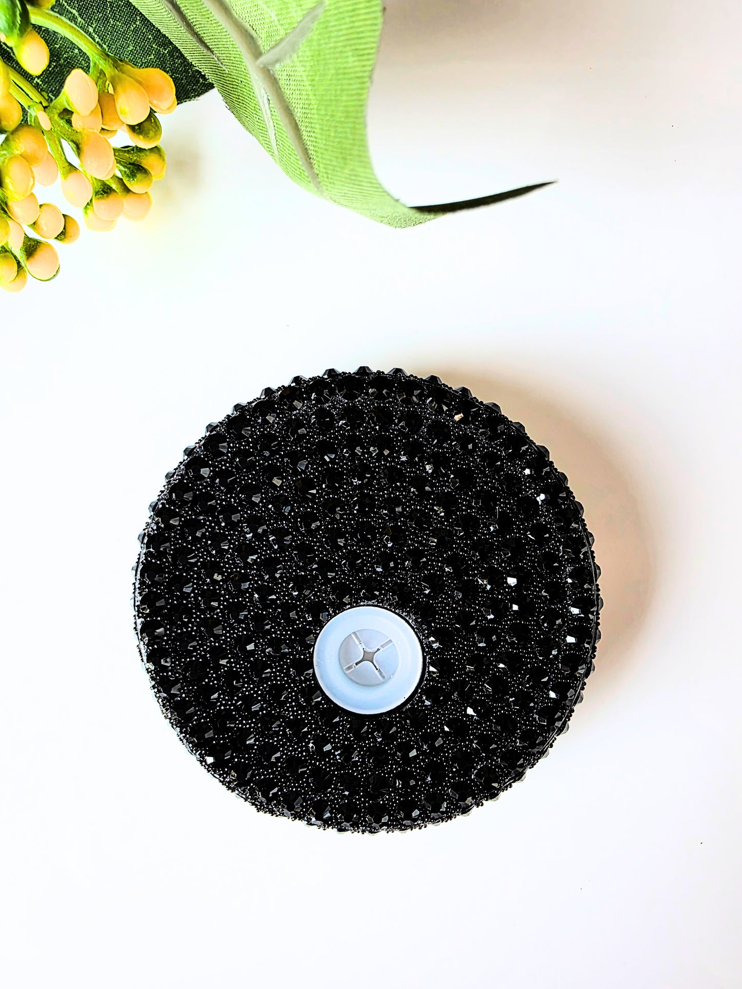 Black Bling Can Top