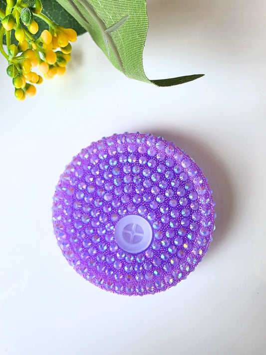 Purple Bling Can Top