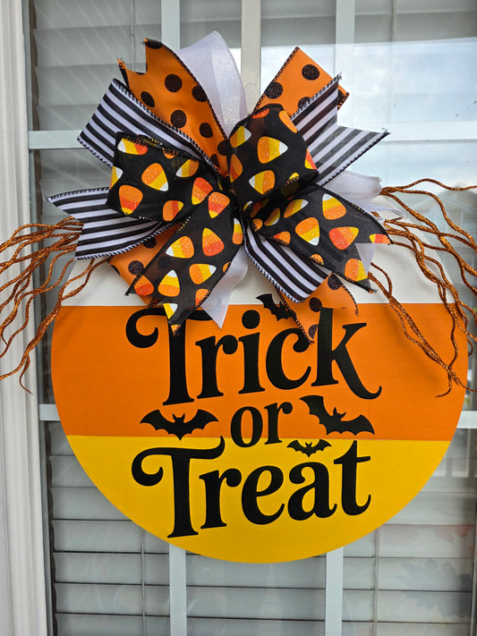 Candy Corn Cutie Door Decor